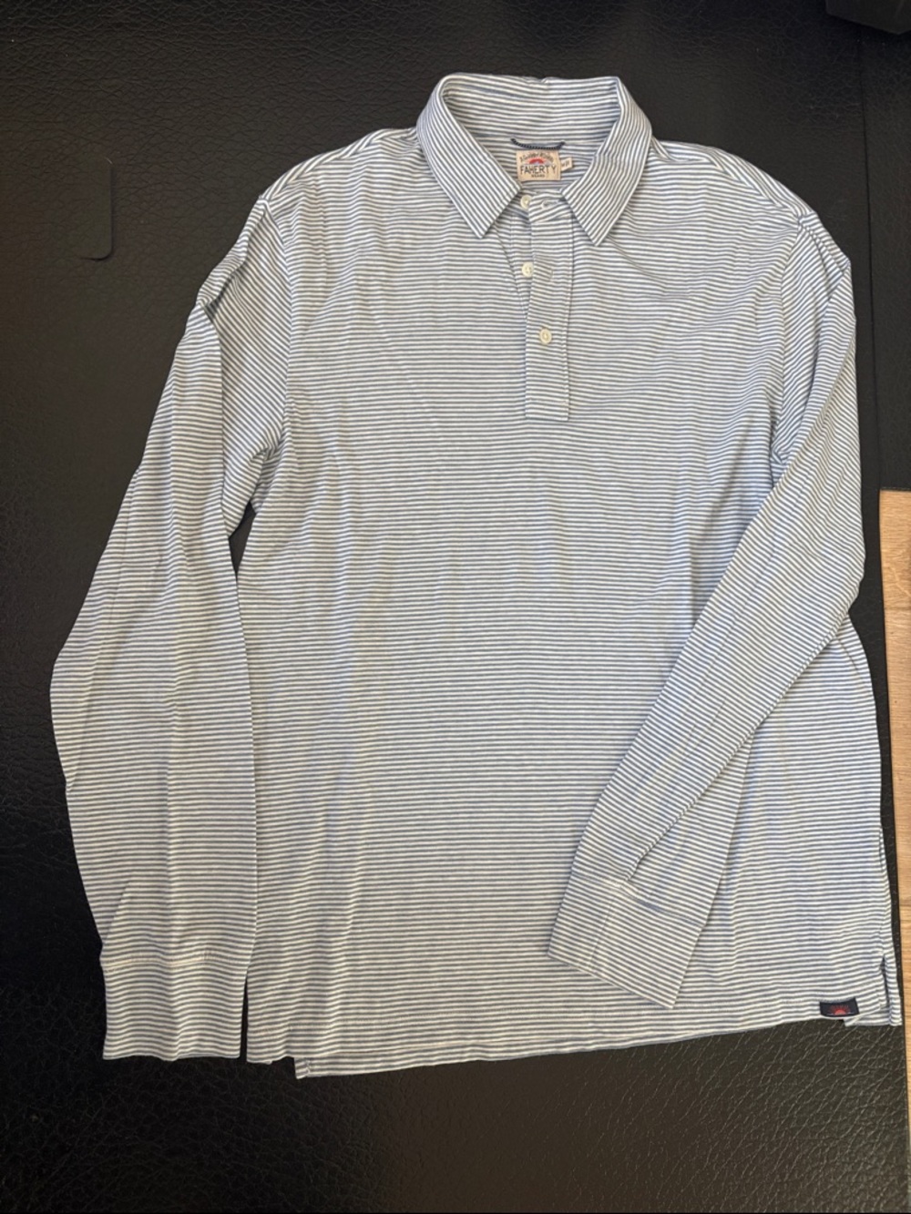 Faherty long sleeve cotton shirt